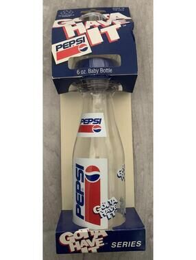 Munchkin Pepsi 6oz Baby Bottle Vintage 1992 NOS